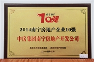 A2、2014南寧房地產(chǎn)企業(yè)10強(qiáng)